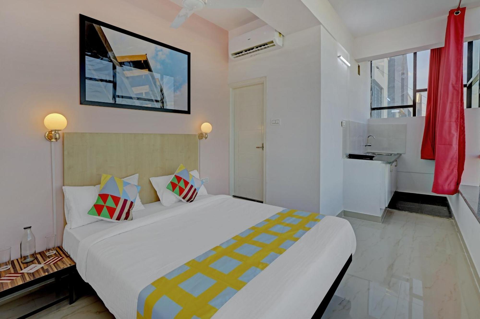 Hotel O Home Compact Studio Kr Puram Near Phoenix Marketcity Bangalore Buitenkant foto