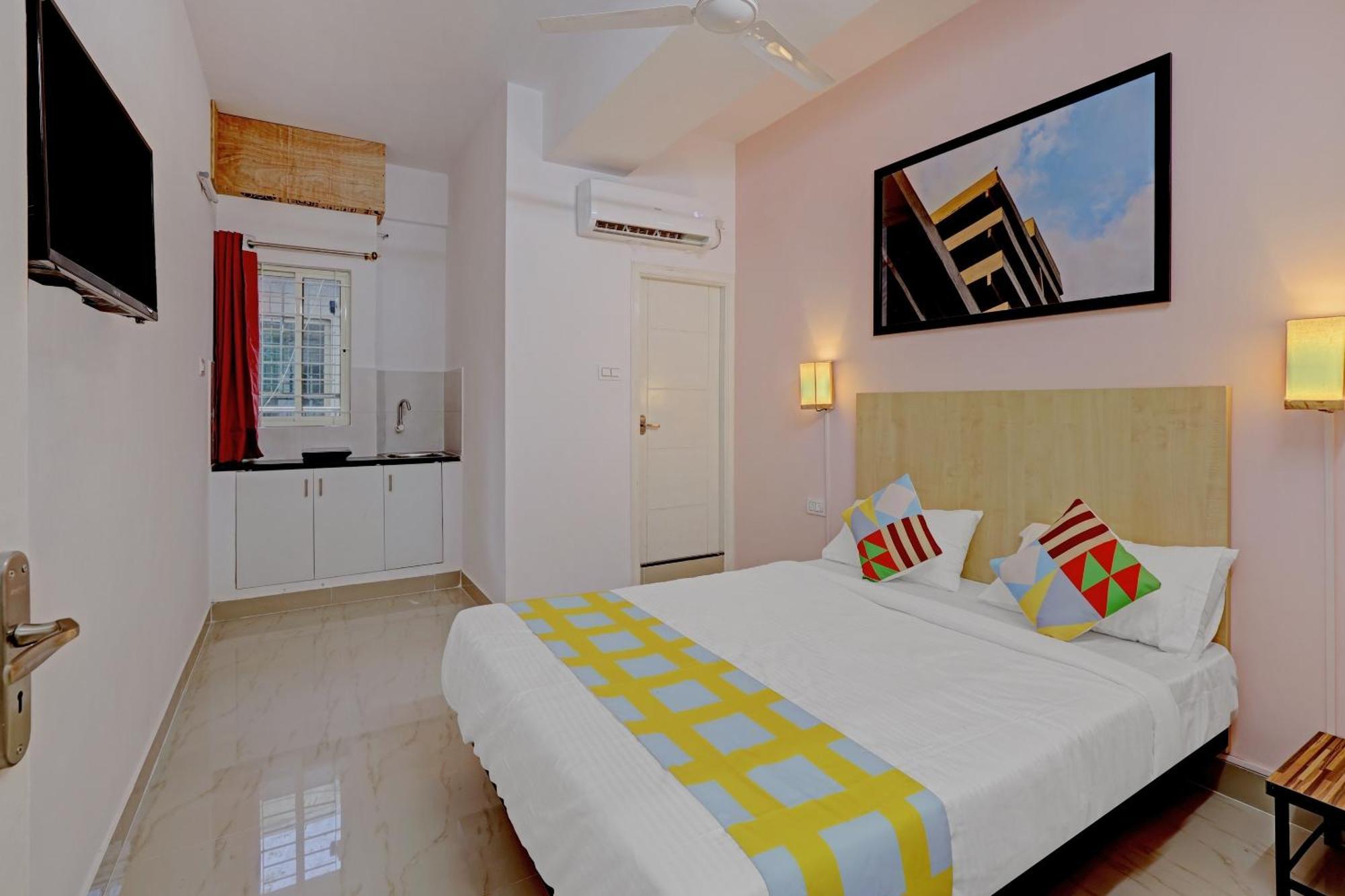 Hotel O Home Compact Studio Kr Puram Near Phoenix Marketcity Bangalore Buitenkant foto